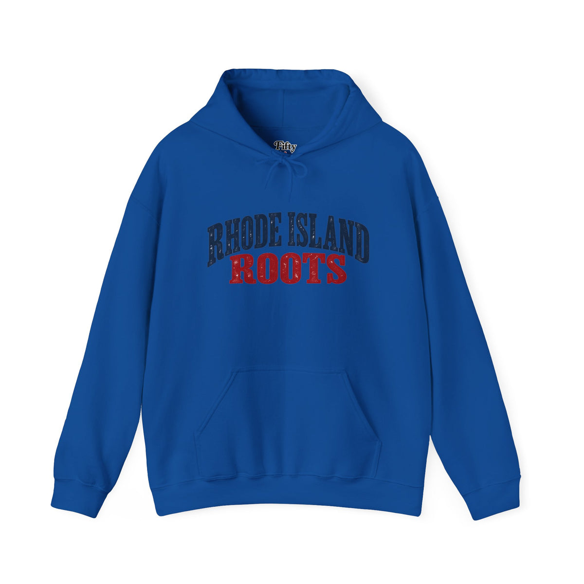 Rhode Island Roots Unisex Hoodie State Name Graphic