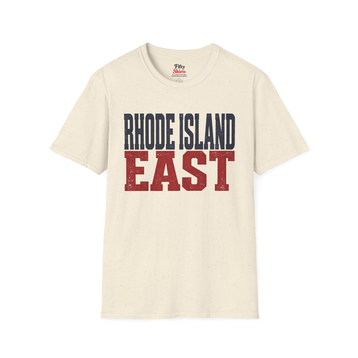 Rhode Island East Unisex Softstyle T Shirt State Name Graphic Tee
