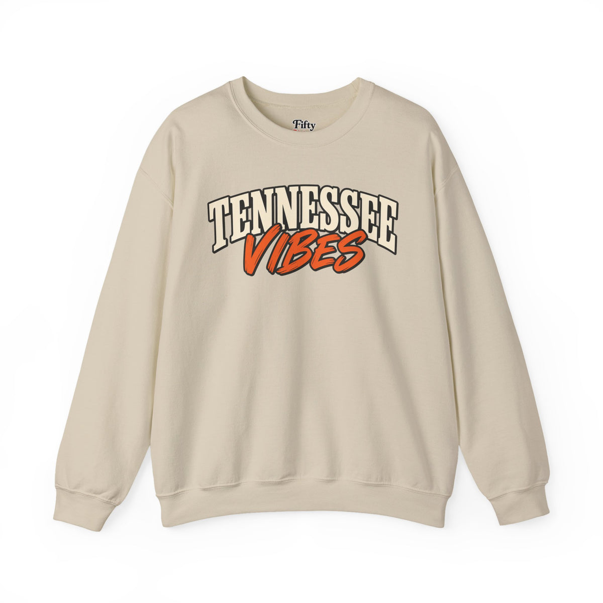 Tennessee Vibes Unisex Crewneck Sweatshirt State Name Graphic