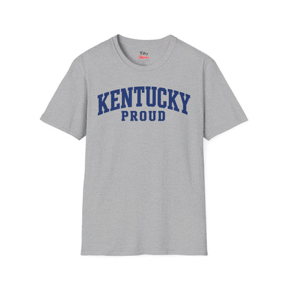 Kentucky Proud Unisex Softstyle T Shirt State Name Graphic Tee