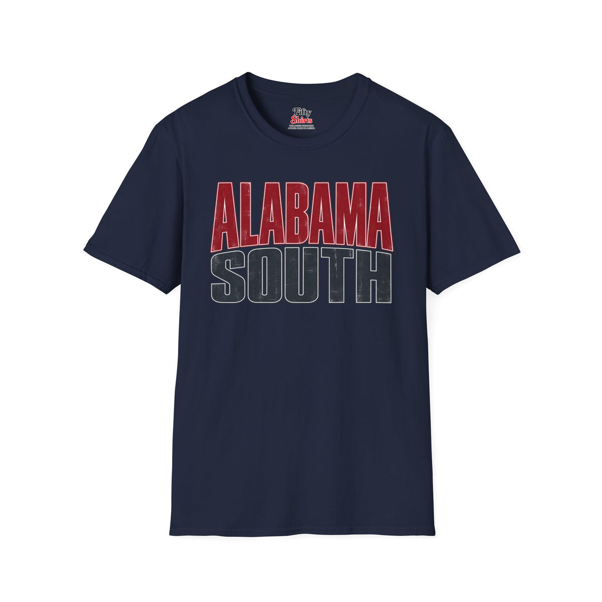 Alabama South Unisex Softstyle T Shirt State Name Graphic Tee