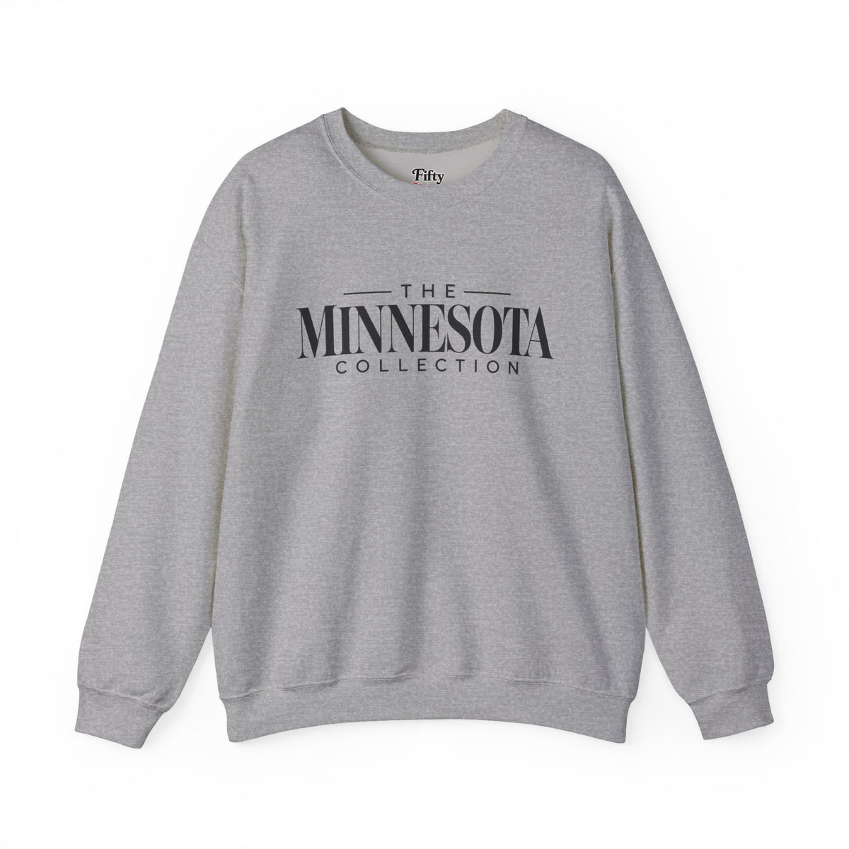 The Minnesota Collection Unisex Crewneck Sweatshirt State Name Graphic