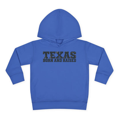 Texas Born and Raised Workwear Unisex Toddler Pullover Fleece Hoodie