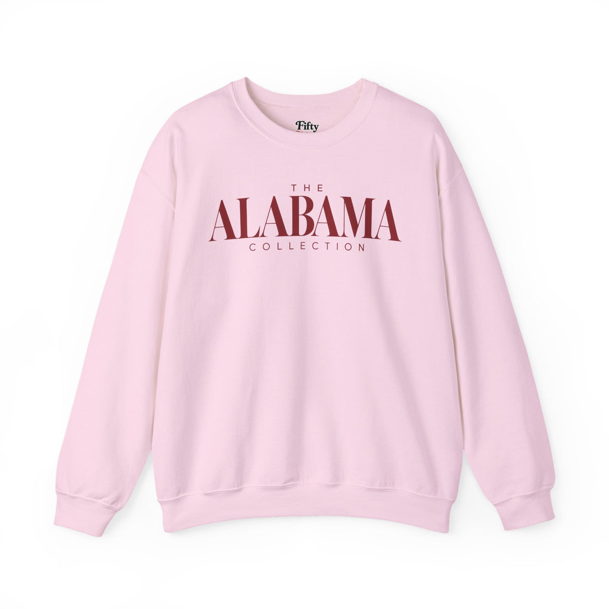 The Alabama Collection Unisex Crewneck Sweatshirt State Name Graphic