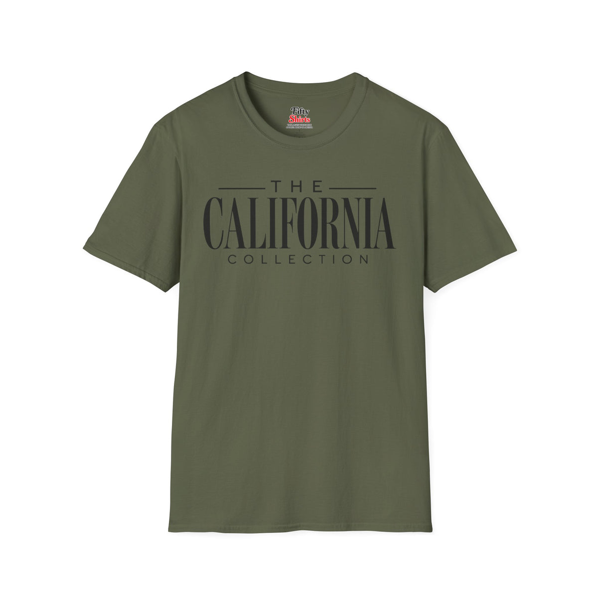 The California Collection Unisex Softstyle T Shirt State Name Graphic Tee