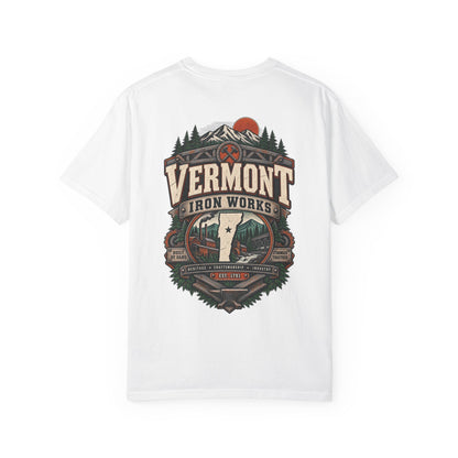 Vermont Iron Works Unisex Comfort Color 1717 Streetwear Graphic Tee