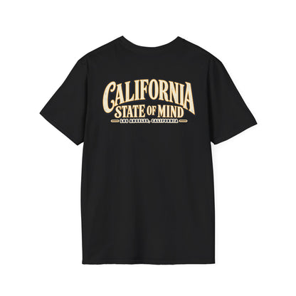 California State of Mind Los Angeles Unisex Softstyle Graphic Tee