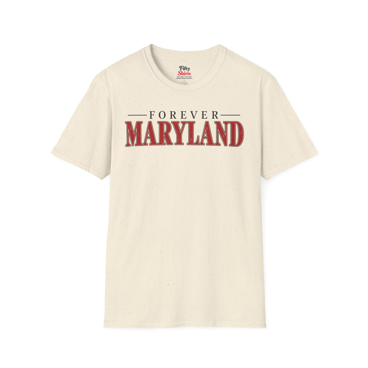 Forever Maryland Unisex Softstyle T Shirt State Name Graphic Tee