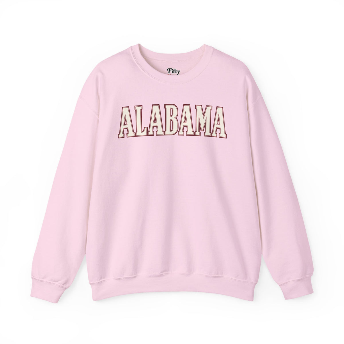 Alabama Unisex Crewneck Sweatshirt State Name Graphic