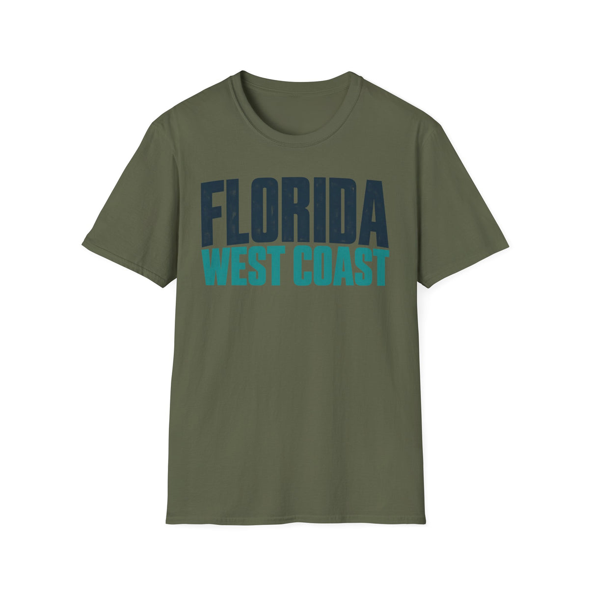 Florida West Coast Unisex Softstyle T Shirt State Name Graphic Tee