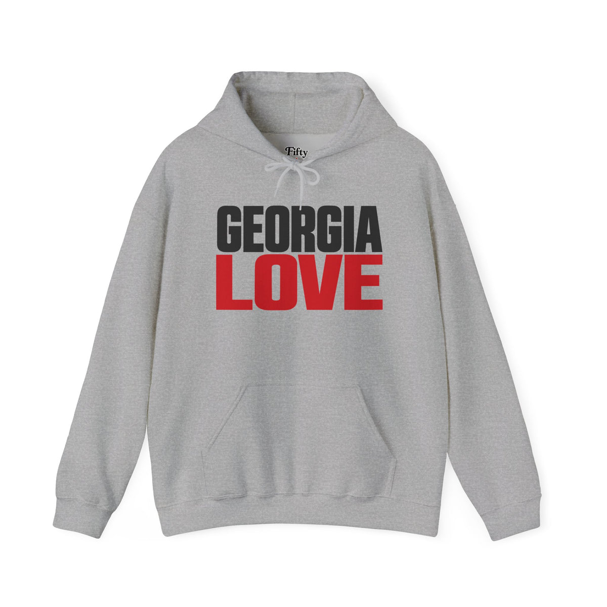 Georgia Love Unisex Hoodie State Name Graphic
