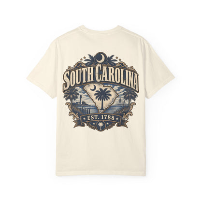 South Carolina Established 1788 Unisex Comfort Color 1717 Streetwear Graphic Tee