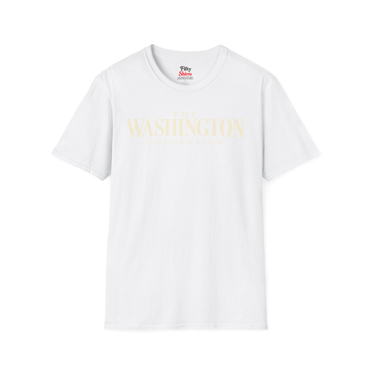 The Washington Collection Unisex Softstyle T Shirt State Name Graphic Tee