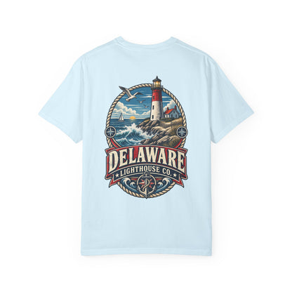Delaware Lighthouse Co.  Unisex Comfort Color 1717 Streetwear Graphic Tee