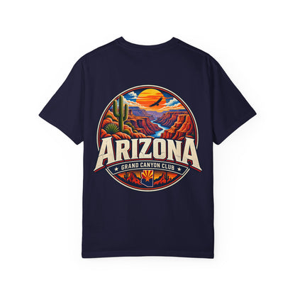 Arizona Grand Canyon Club  Unisex Comfort Color 1717 Streetwear Graphic Tee