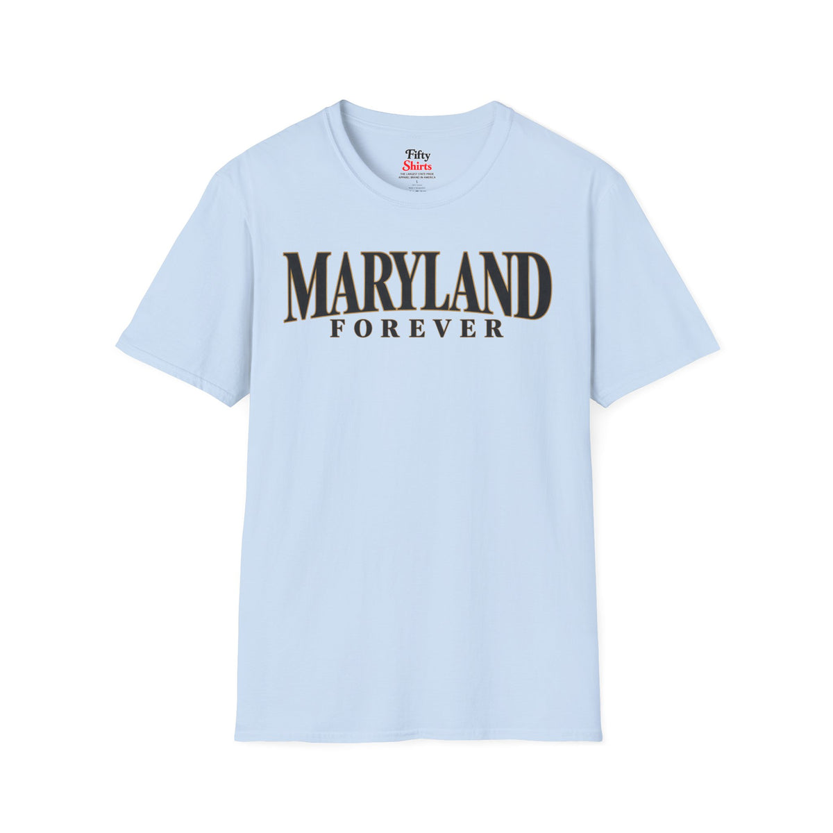 Maryland Forever Unisex Softstyle T Shirt State Name Graphic Tee