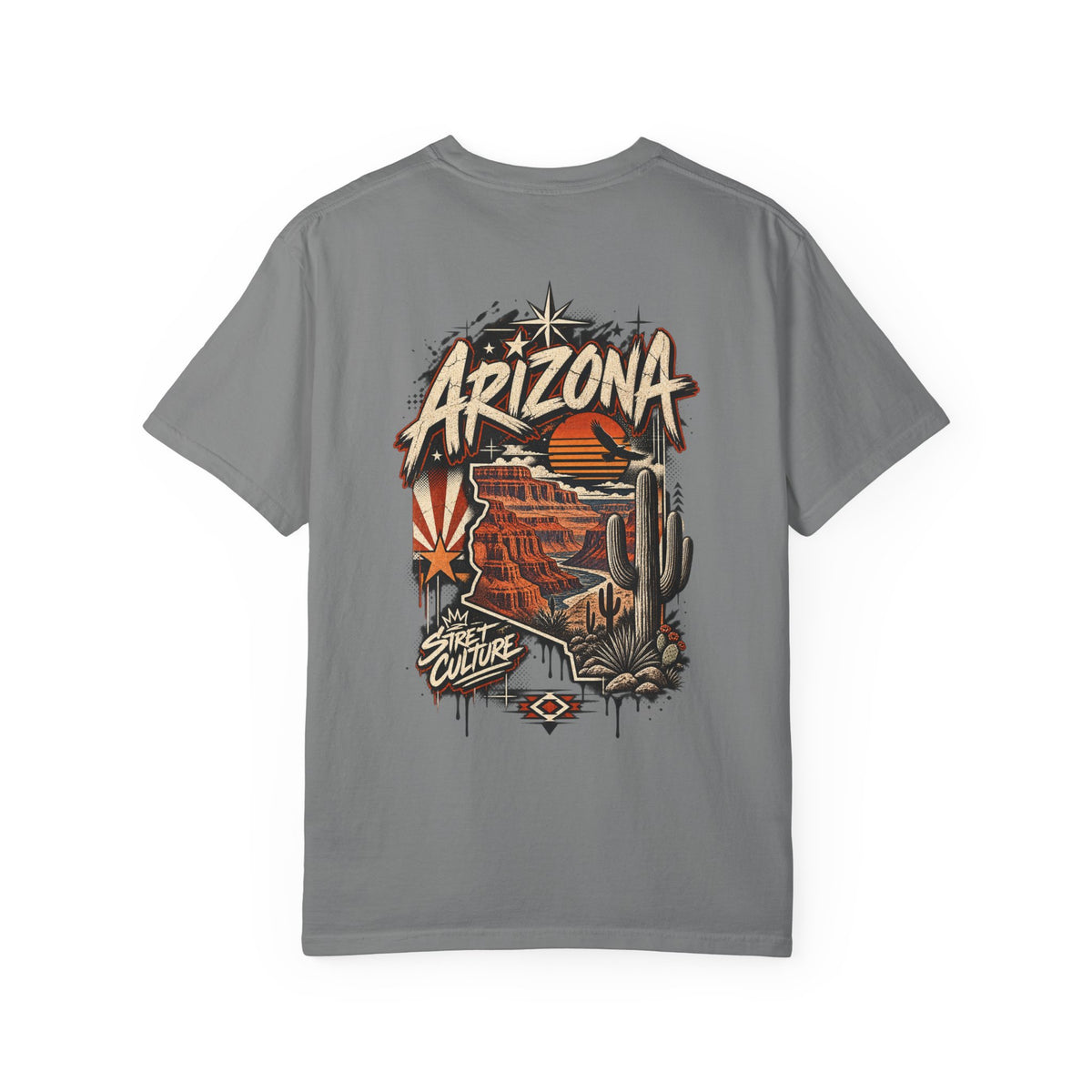 Arizona Street Culture  Unisex Comfort Color 1717 Streetwear Graphic Tee