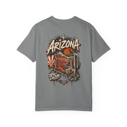 Arizona Street Culture  Unisex Comfort Color 1717 Streetwear Graphic Tee