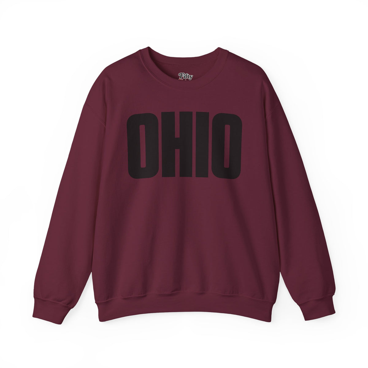 Ohio Unisex Crewneck Sweatshirt State Name Graphic