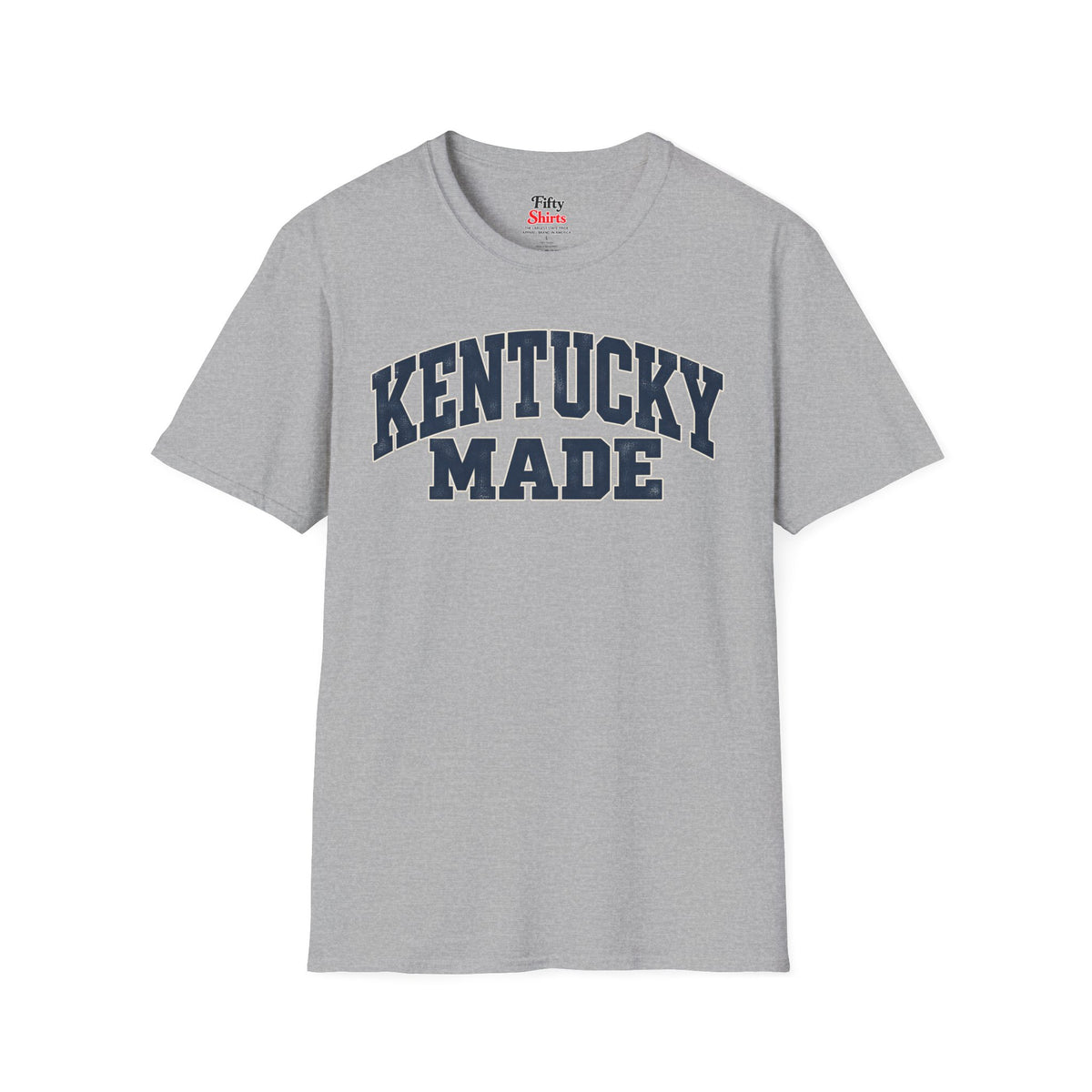 Kentucky Made Unisex Softstyle T Shirt State Name Graphic Tee