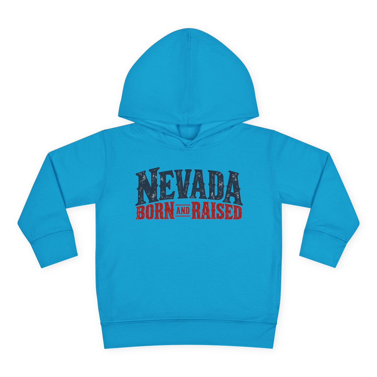 Nevada Born and Raised Classic Ranchwear Unisex Toddler Pullover Fleece Hoodie