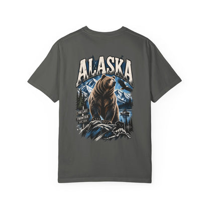Alaska Bear Streetwear  Unisex Comfort Color 1717 Streetwear Graphic Tee