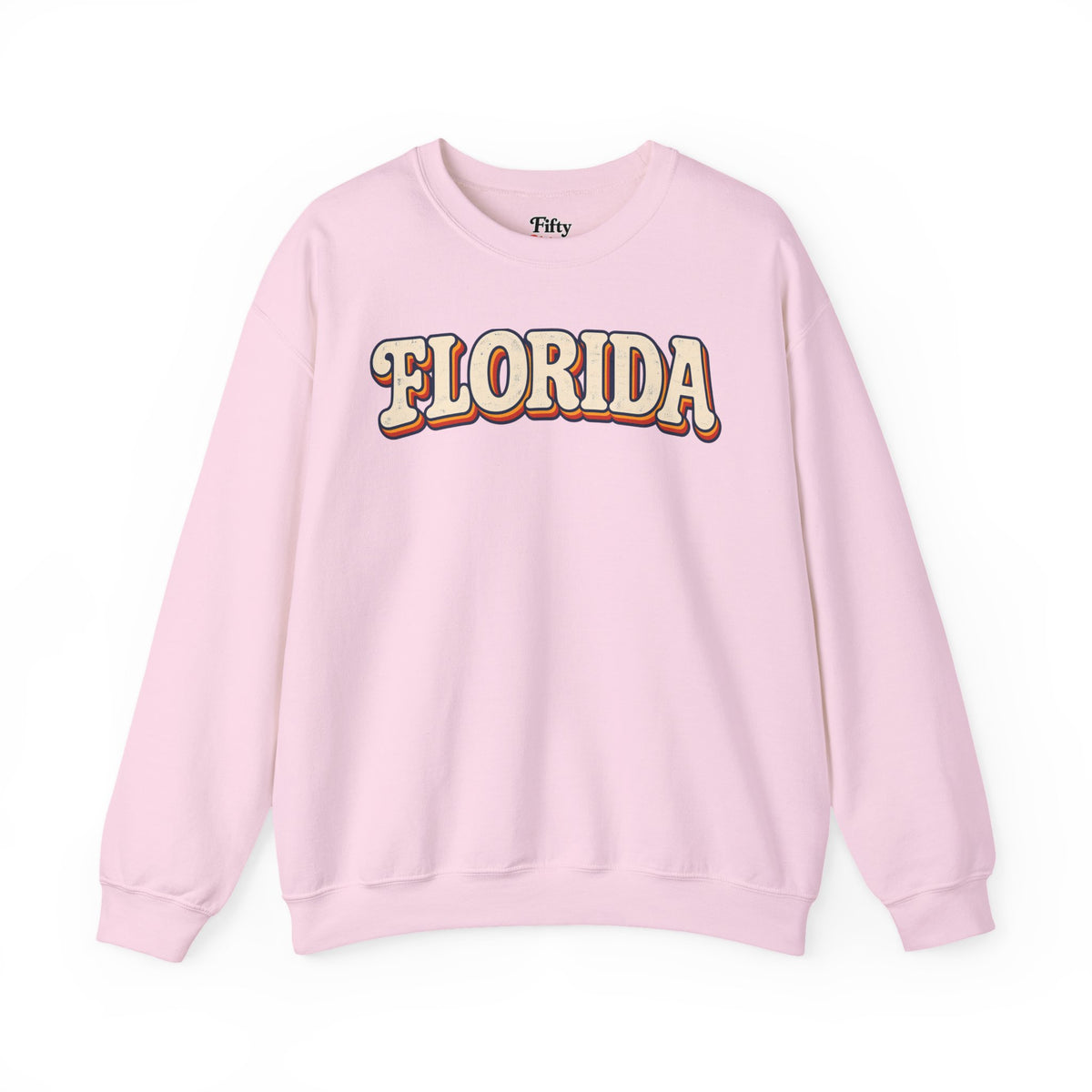 Florida Unisex Crewneck Sweatshirt State Name Graphic