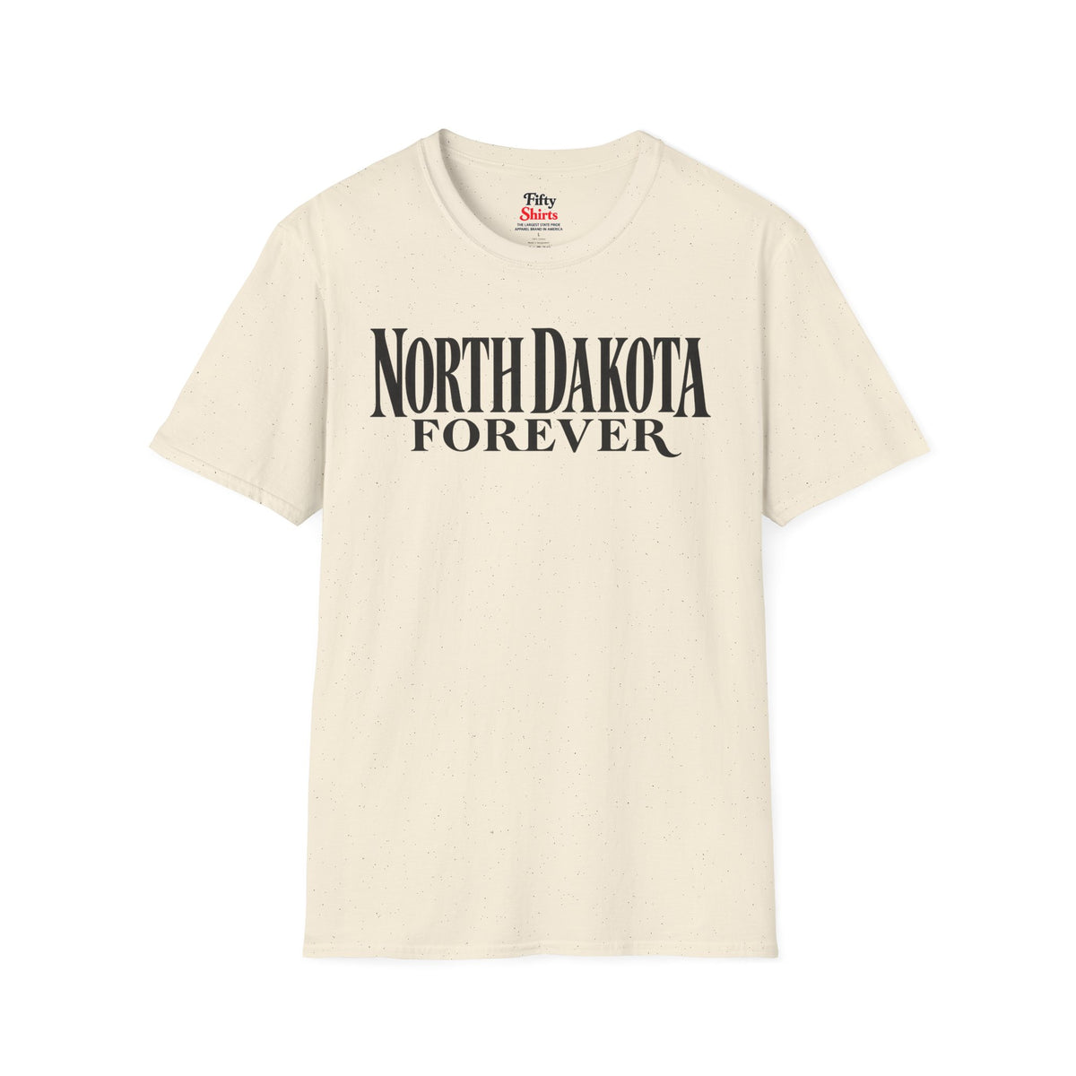 North Dakota Forever Unisex Softstyle T Shirt State Name Graphic Tee