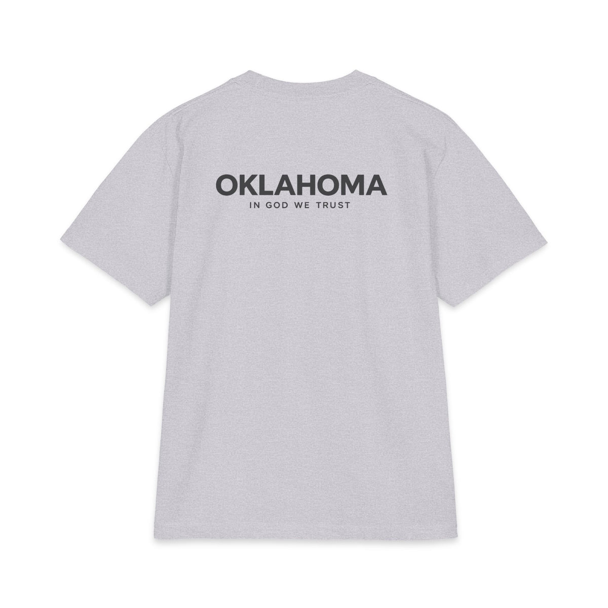 Oklahoma All State In God We Trust Unisex Max Heavyweight Short Sleeve