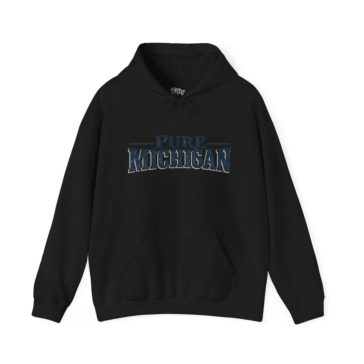 Pure Michigan Unisex Hoodie State Name Graphic