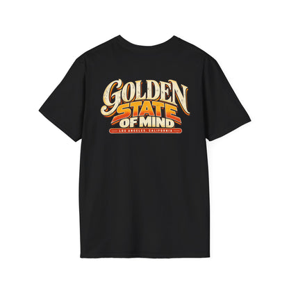 Golden State Of Mind Los Angeles Unisex Softstyle Graphic Tee
