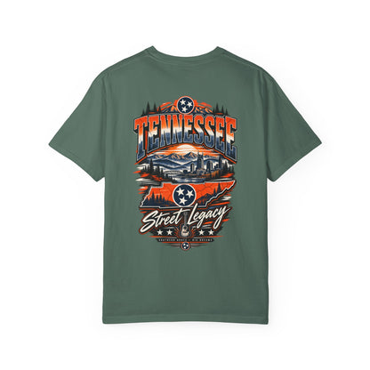 Tennessee Street Legacy Unisex Comfort Color 1717 Streetwear Graphic Tee