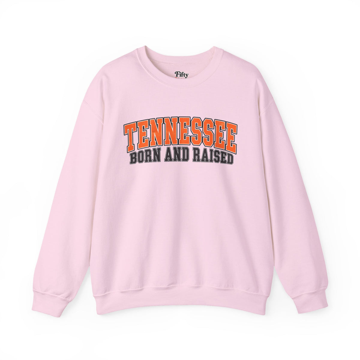 Tennessee Born and Raised Vintage Athletic Unisex Sweatshirt Graphic