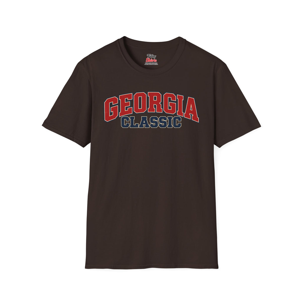 Georgia Classic Unisex Softstyle T Shirt State Name Graphic Tee
