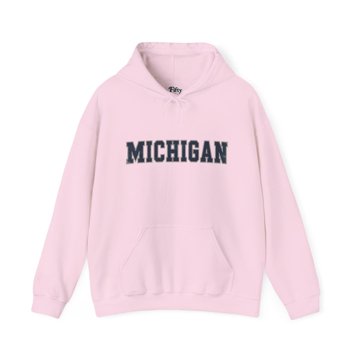 Michigan Unisex Hoodie State Name Graphic