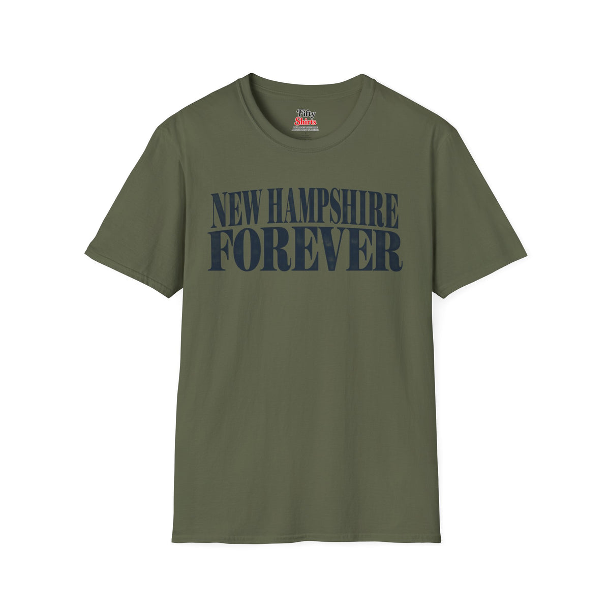 New Hampshire Forever Unisex Softstyle T Shirt State Name Graphic Tee
