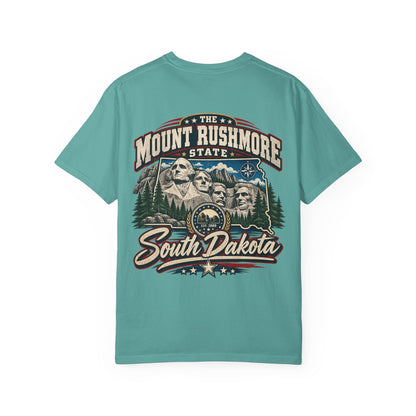 South Dakota Mount Rushmore State Unisex Comfort Color 1717 Streetwear Graphic Tee
