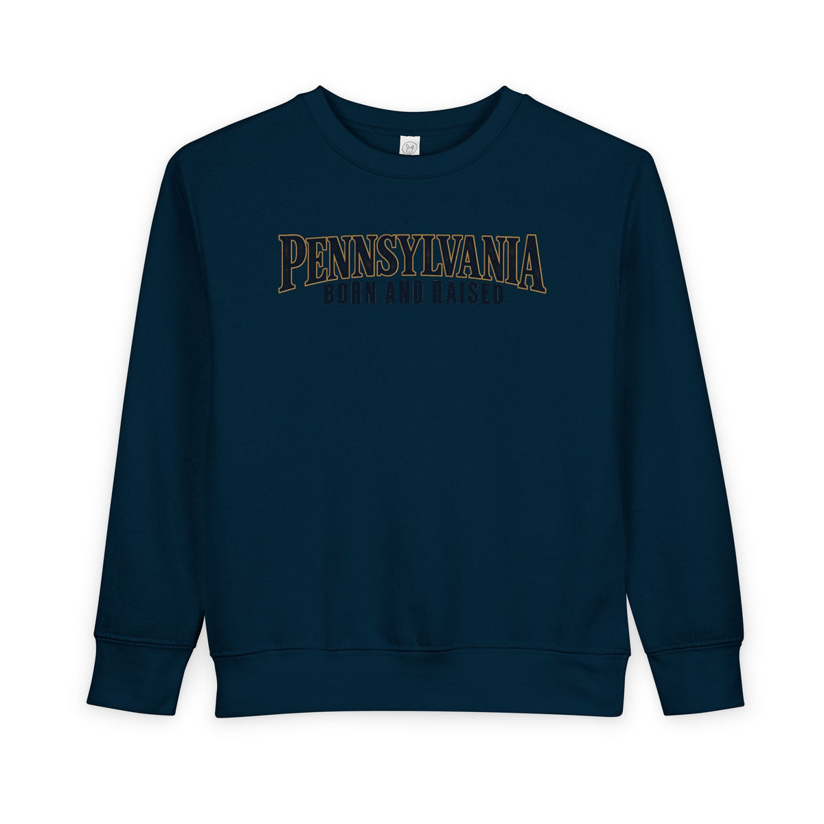 Pennsylvania Born and Raised Premium Heritage Unisex Toddler Sweatshirt