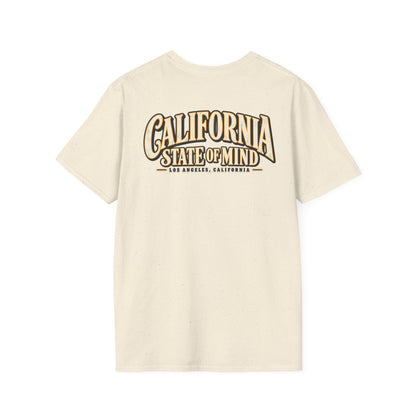 California State of Mind Los Angeles Unisex Softstyle Graphic Tee