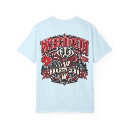 Wisconsin Badger Club Unisex Comfort Color 1717 Streetwear Graphic Tee