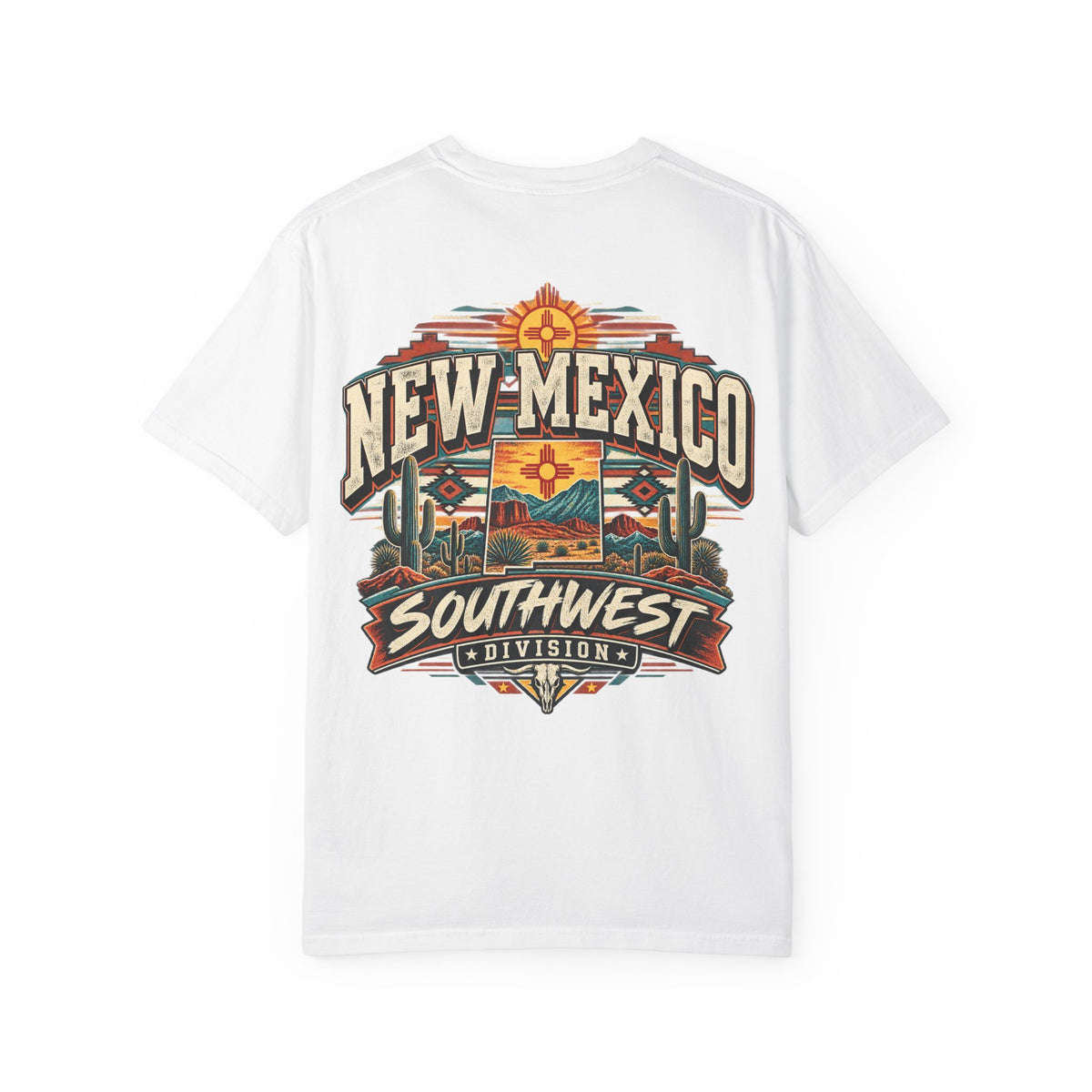 New Mexico Rodeo Club Unisex Comfort Color 1717 Streetwear Graphic Tee