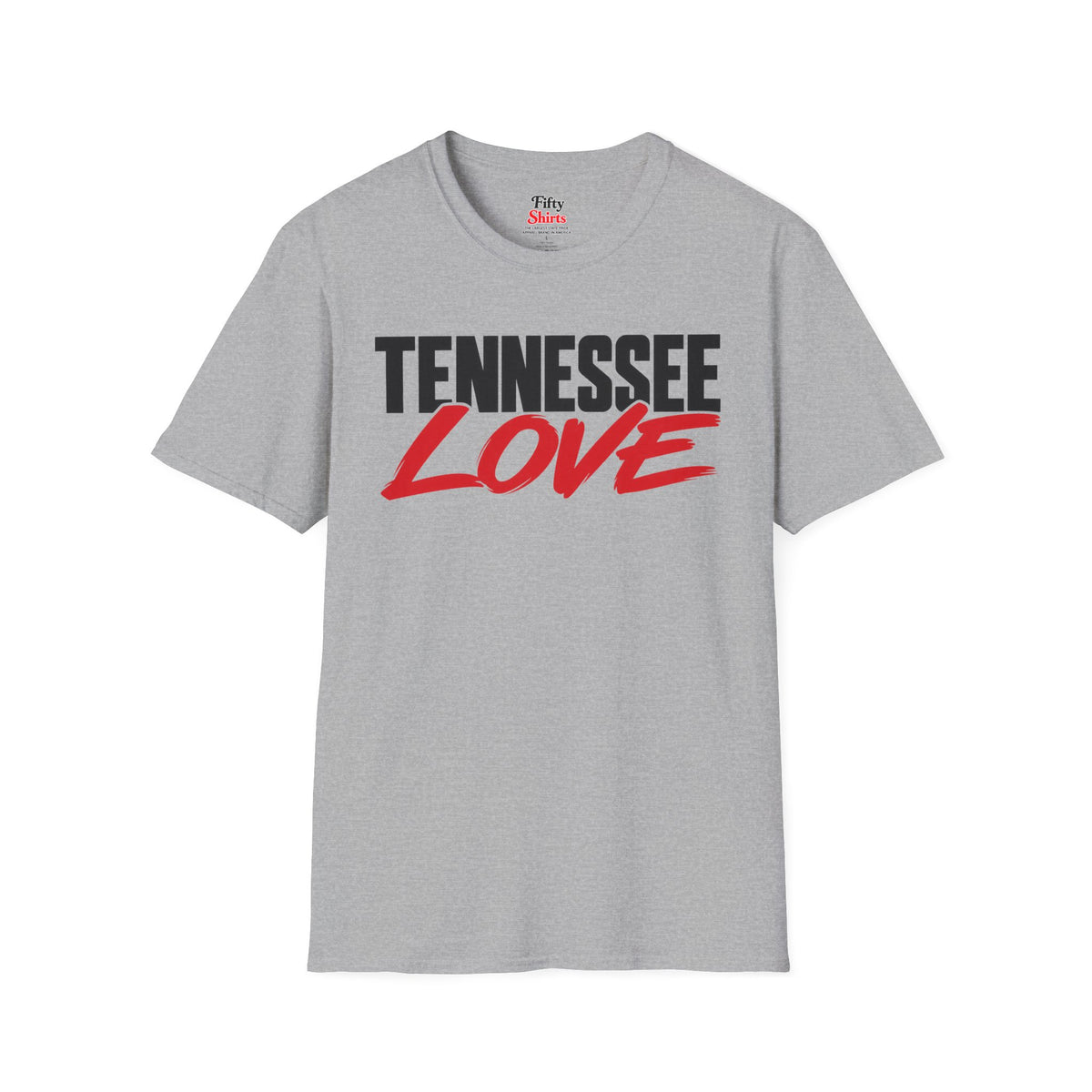 Tennessee Love Unisex Softstyle T Shirt State Name Graphic Tee