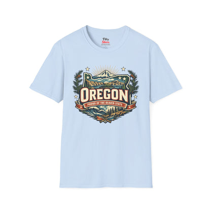 Oregon State Pride Unisex Softstyle T Shirt State Pride Graphic Tee Collections FS03