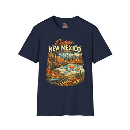 Explore New Mexico Unisex Softstyle T Shirt State Pride Graphic Tee Collections FS03