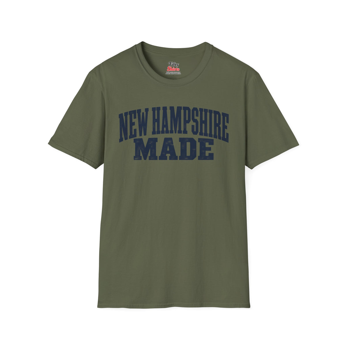 New Hampshire Made Unisex Softstyle T Shirt State Name Graphic Tee