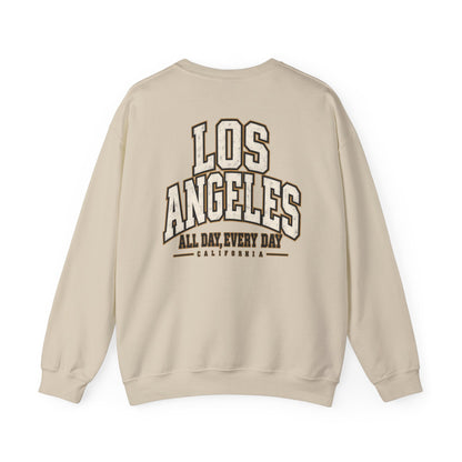 Los Angeles All Day, Everyday Unisex Crewneck Sweatshirt Graphic
