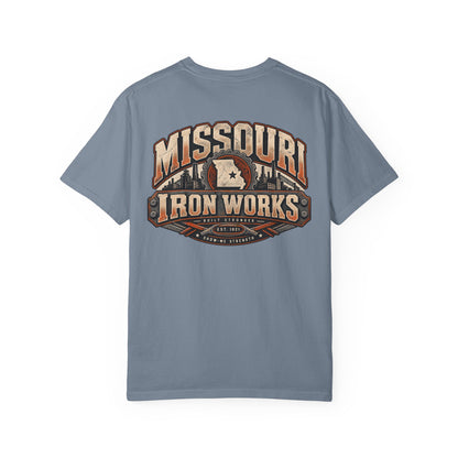 Missouri Iron Works Unisex Comfort Color 1717 Streetwear Graphic Tee