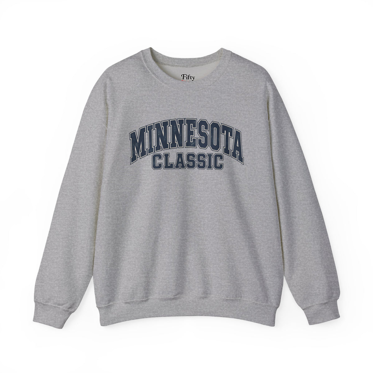 Minnesota Classic Unisex Crewneck Sweatshirt State Name Graphic