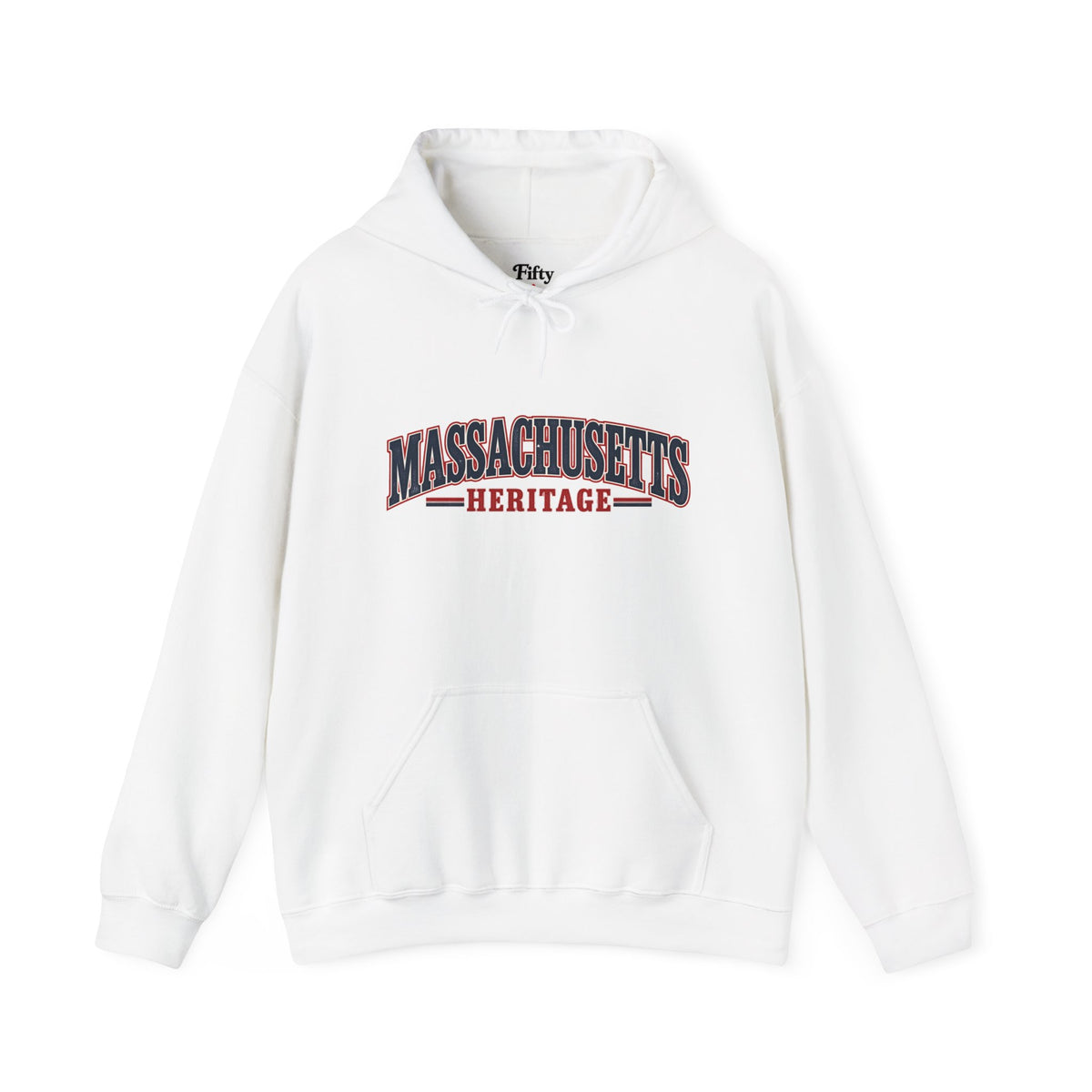 Massachusetts Heritage Unisex Hoodie State Name Graphic