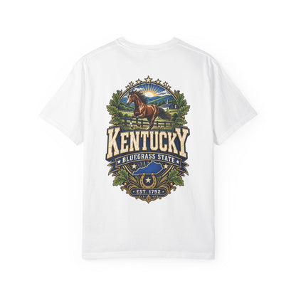 Kentucky Bluegrass Legacy Unisex Comfort Color 1717 Streetwear Graphic Tee